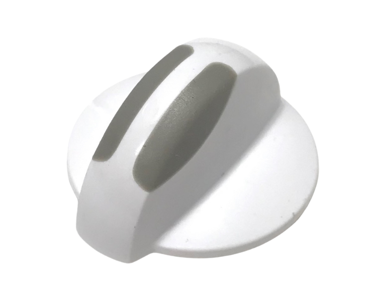 Dryer White Small Selector Knob Compatible With Frigidaire Model Numbers CRER442AS1, CRER442AS2, CRER5700AS0