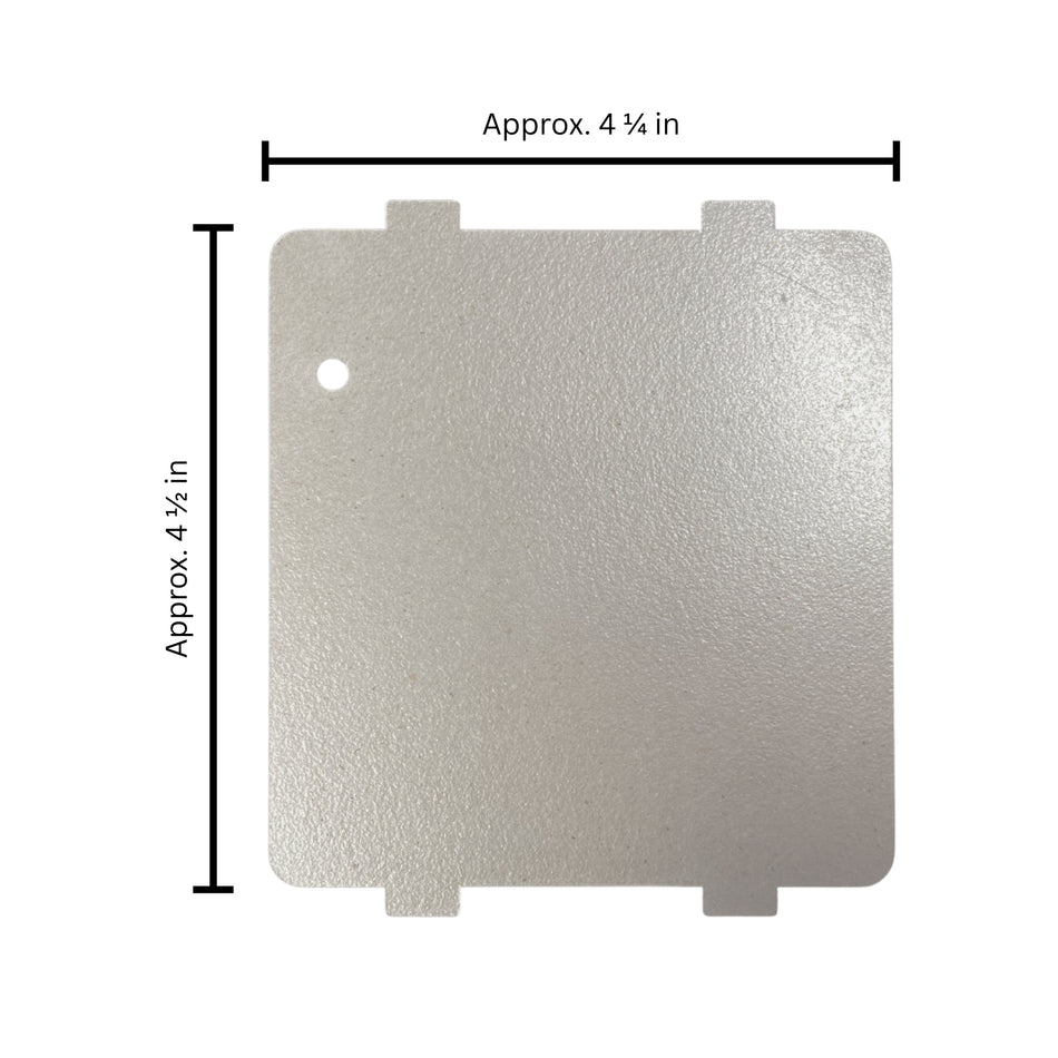 Microwave Waveguide Cover Compatible With GE Model Numbers RVM5160RH2SS, RVM5160RH3SS