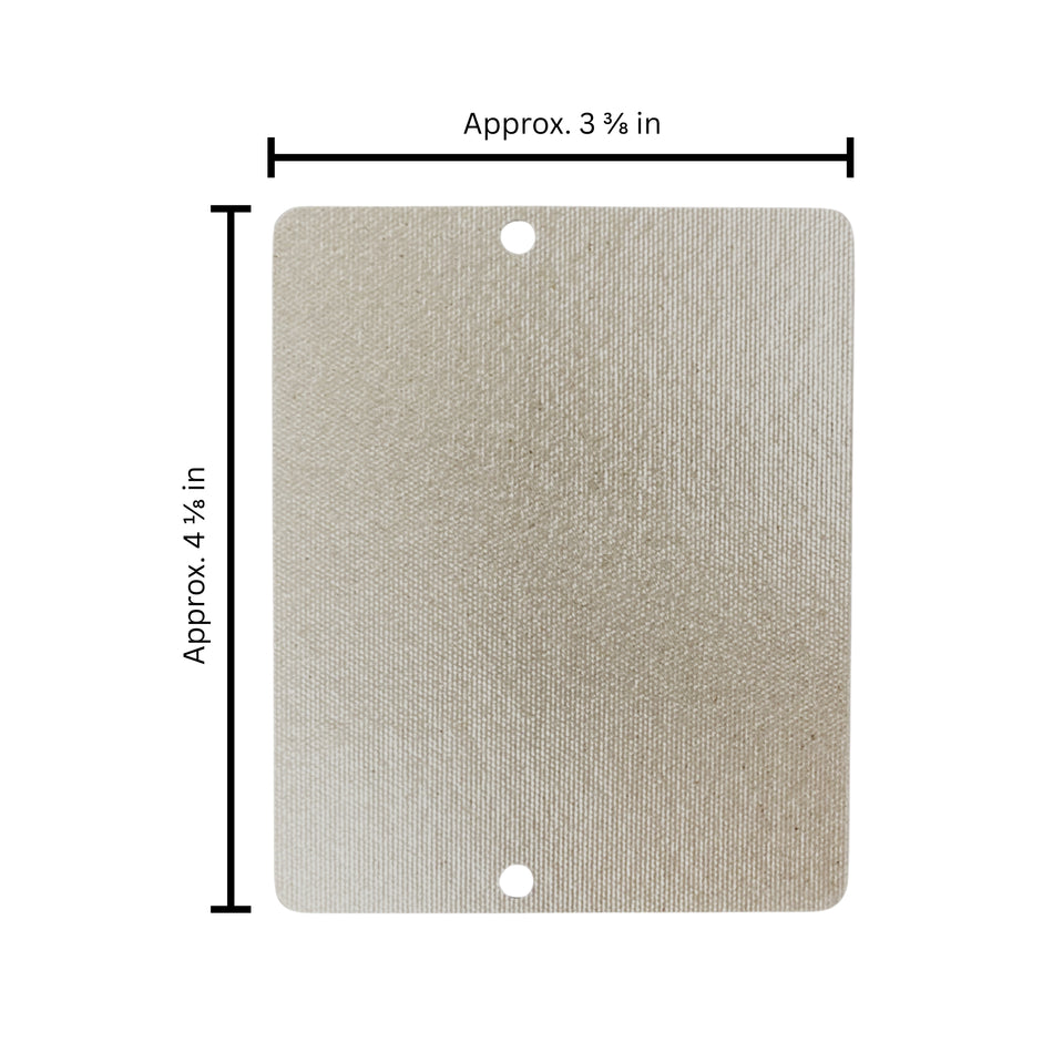 Microwave Waveguide Cover Compatible With GE Model Numbers ZEB1226SH2SS