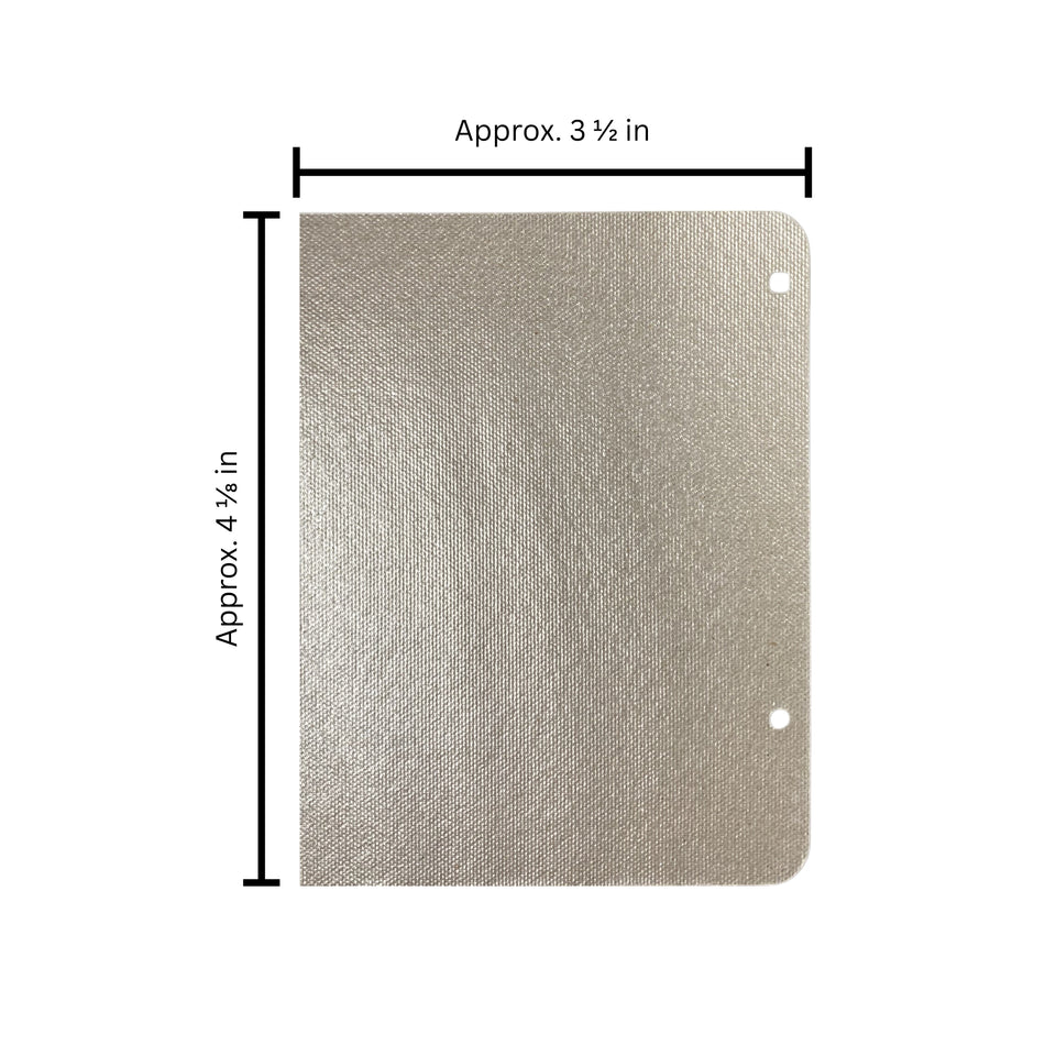 Microwave Waveguide Cover Compatible With Amana Model Numbers ACM1580AB, ACM1580AC, ACM1580AS, ACM1580AW, AMC7159TAB