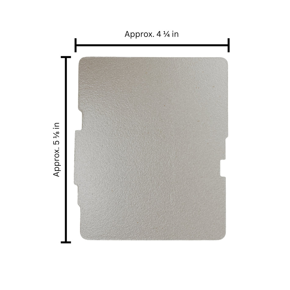 Microwave Waveguide Cover Compatible With Sharp Model Numbers R4H84, R-4H84, R4H85, R-4H85, R5A43, R-5A43