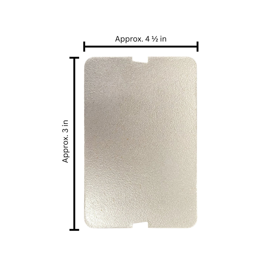 Microwave Waveguide Cover Compatible With Sharp Model Numbers R3E66, R-3E66, R3H85, R-3H85