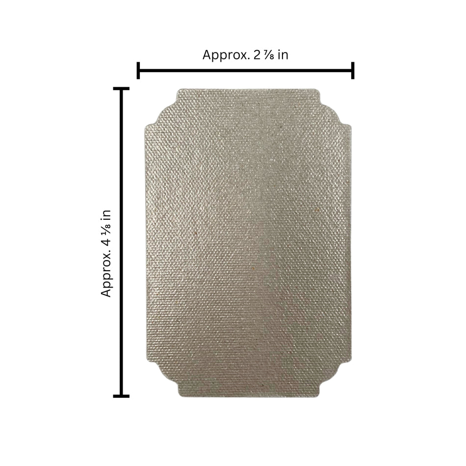 Microwave Waveguide Cover Compatible With Bertazzoni Model Numbers PROSO30X, MASSO30X