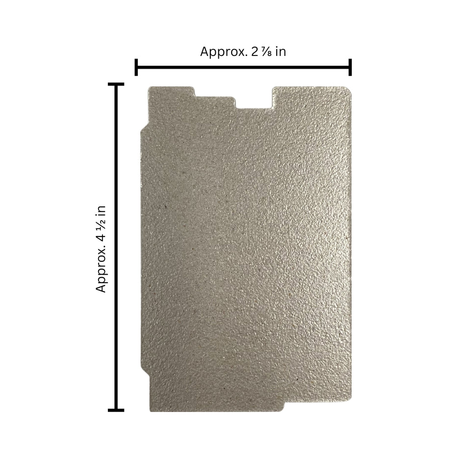 Microwave Waveguide Cover Compatible With Frigidaire Model Numbers FMV156DBC, FMV156DBD, FMV156DBE, FMV156DBF