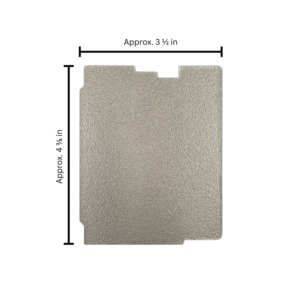 Microwave Waveguide Cover Compatible With Sharp Model Numbers R520KST, R-520KST, R520LK, R-520LK, R520LWT