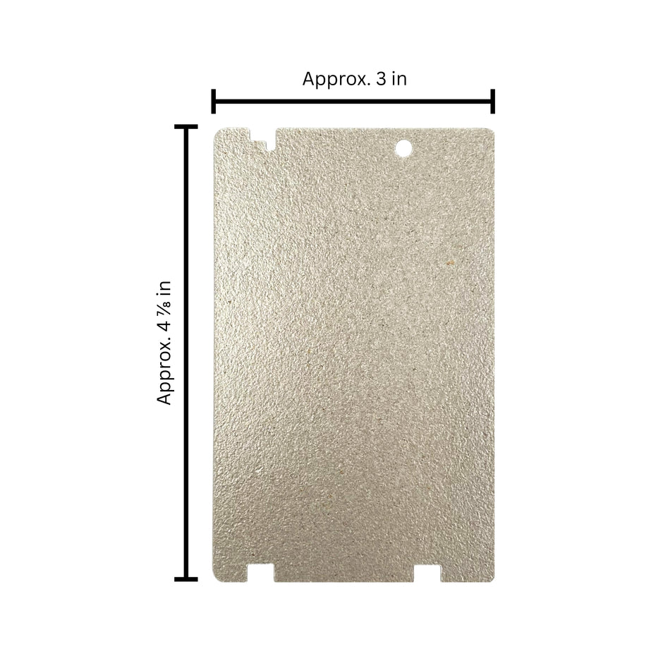 Microwave Waveguide Cover Compatible With Samsung Model Numbers NQ70T5511DS, NQ70T5511DS/AA