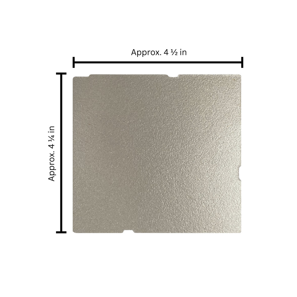 Microwave Waveguide Cover Compatible With Sharp Model Numbers R209KK, R-209KK, R216LS, R-216LS, R220KW, R-220KW