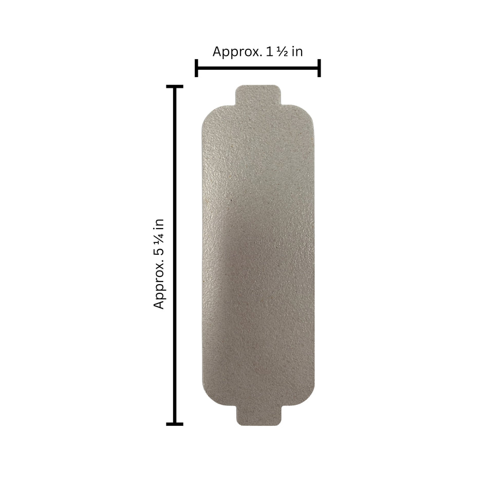 Microwave Waveguide Cover Compatible With LG Model Numbers GS0713SW, LCS0712ST, LCS0712ST, MB3949G, MS2042DB, MS2042DB