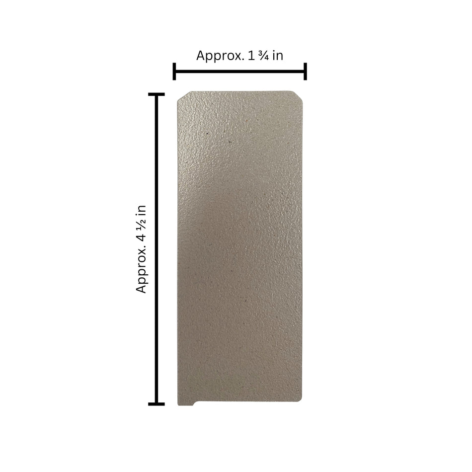 Microwave Waveguide Cover Compatible With Panasonic Model Numbers NNGN68KS, NN-GN68KS, NNSA631B, NN-SA631B