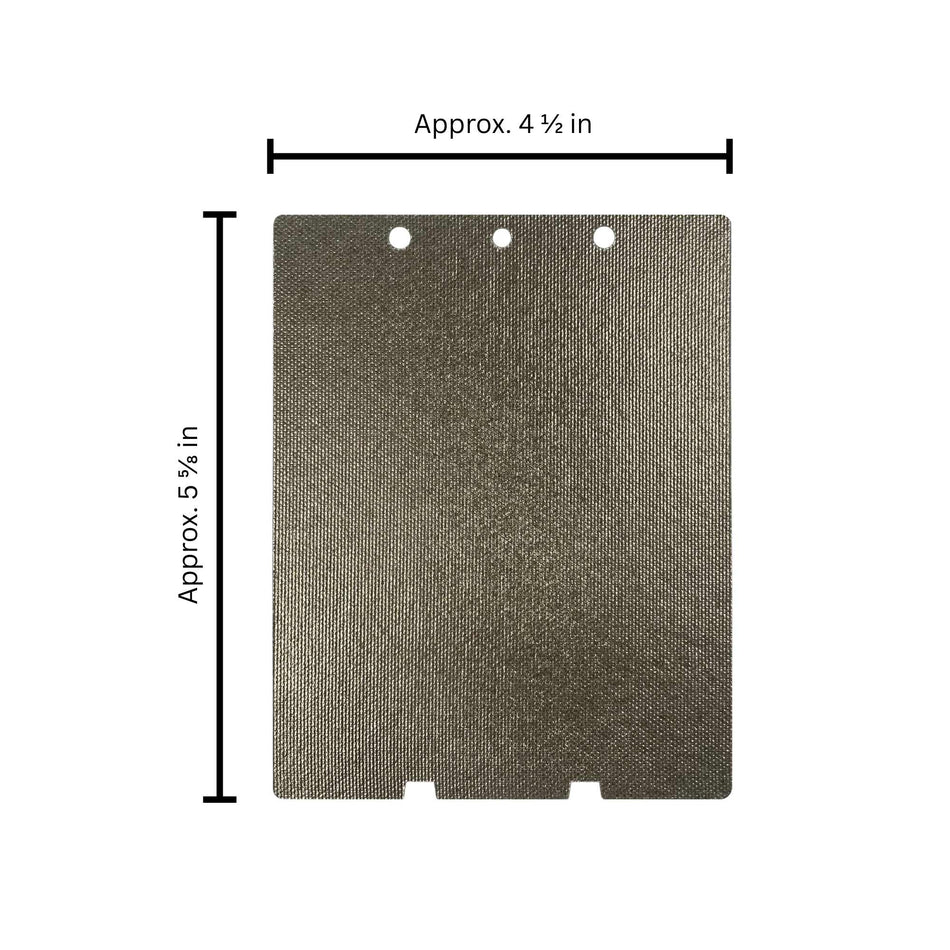 Microwave Waveguide Compatible With Electrolux Model Numbers E30SO75ESS, E30SO75ESSA, E30SO75ESSB, E30SO75FPSA