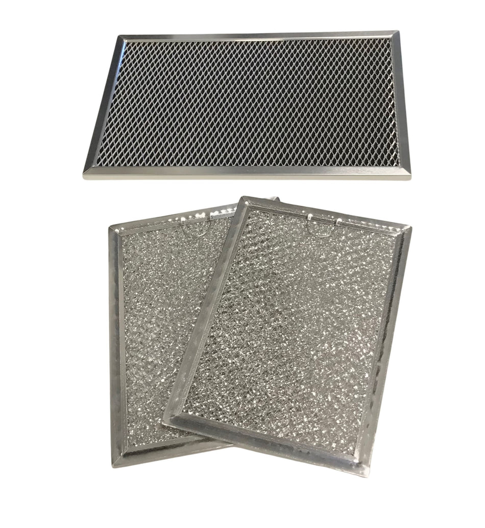 Microwave Grease And Charcoal Filter Set Compatible With Sharp Model Numbers R1880LS, R-1880LS