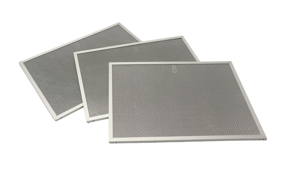 Range Hood Grease Filter - Three Pack Compatible With GE Model Numbers JV965D1WW, JV966D1SS, JV966D2SS, JV966D3SS