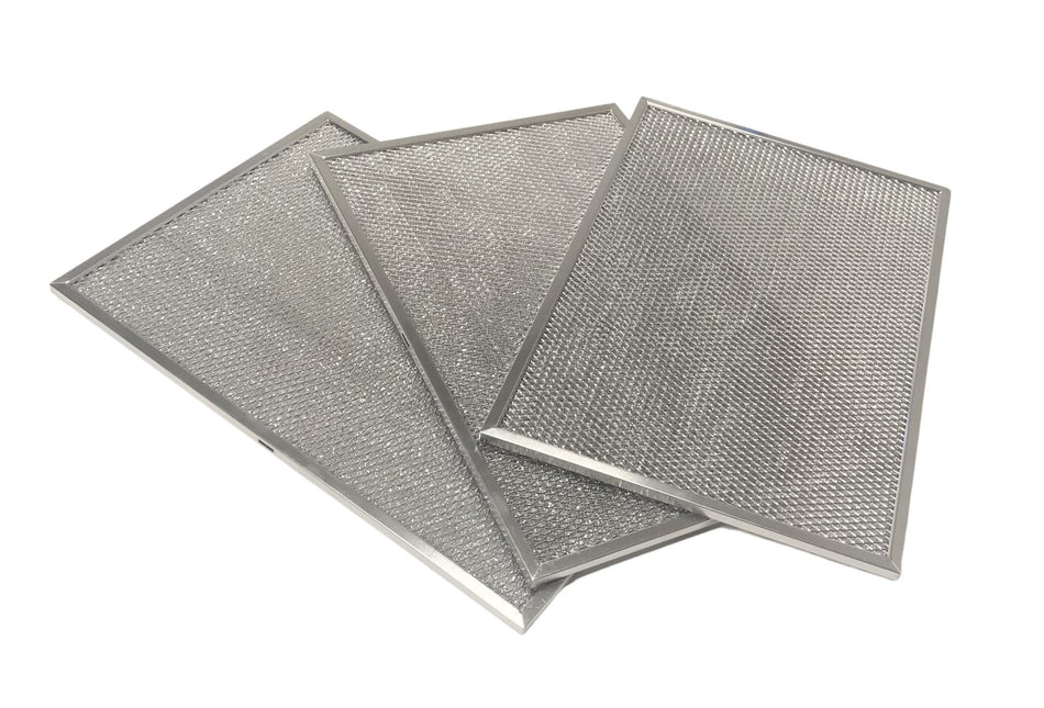 Range Hood Grease Filter - Three Pack Compatible With Whirlpool Model Numbers UTX5230BDS0, UTX5236BDS0, UXT5230AYB0
