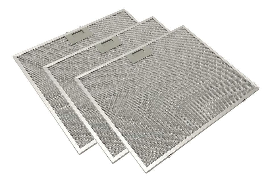 Range Hood Grease Filter - Three Pack Compatible With GE Model Numbers JVX5360EJ1ES, JVX5360DJ2WW, JVX5360DJ2BB