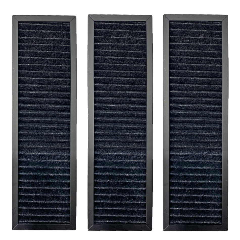 Microwave Upper Charcoal Filter - Three Pack Compatible With LG Model Numbers MV2297FSPL