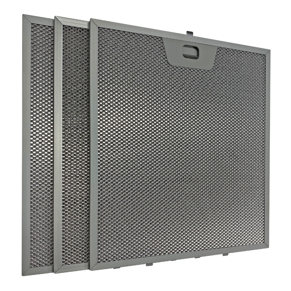 Range Hood Grease Filter - Three Pack Compatible With GE Model Numbers JVW5361EJ1ES, JVW5361BJ1TS