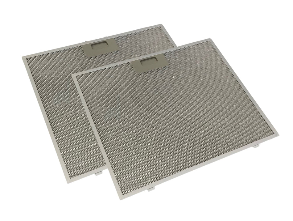 Range Hood Grease Filter - Two Pack - 14-3/8 x 12-1/2 Inches Compatible With Whirlpool Part Number w11100656