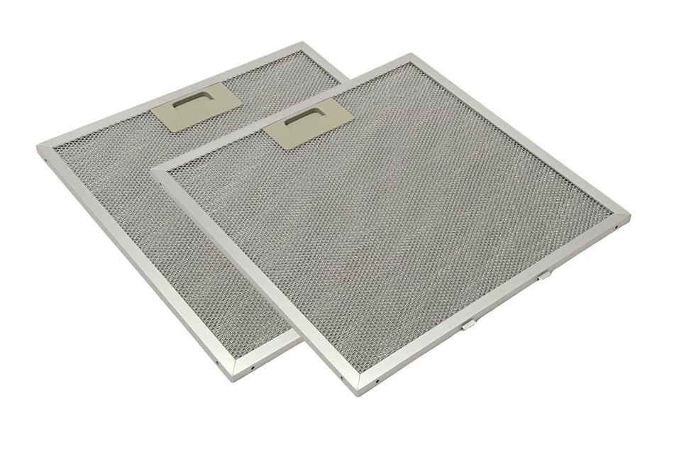 Range Hood Grease Filter - Two Pack - 12-9/16 x 12-9/16 Inches Compatible With Whirlpool Part Number wp8190836