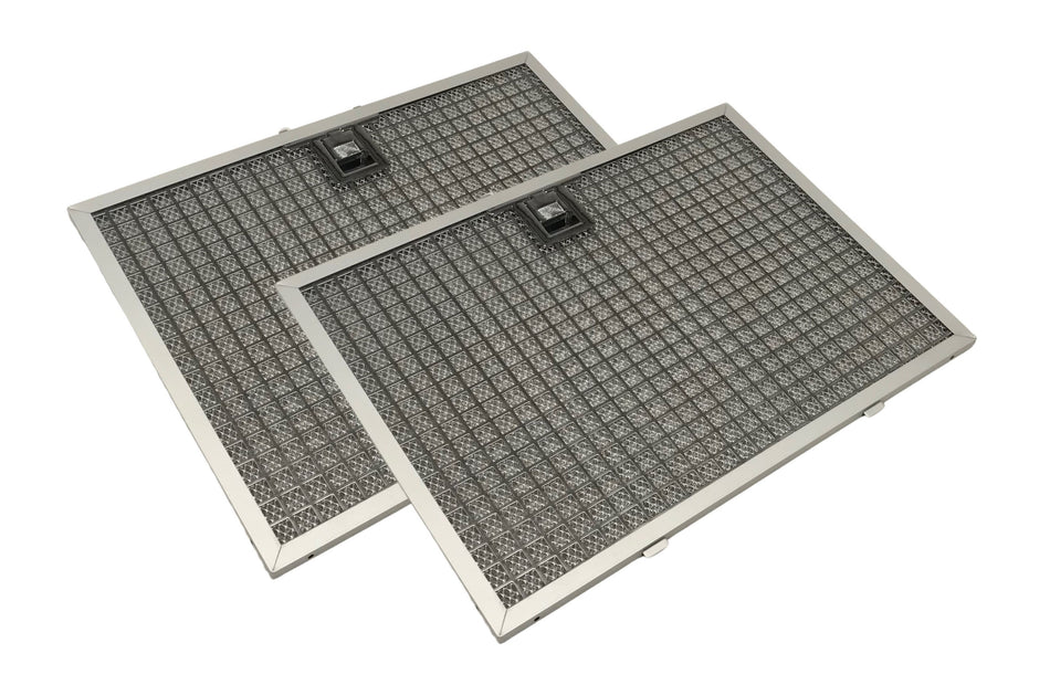Range Hood Grease Filter - Two Pack Compatible With GE Model Numbers ZVC48L2SS, ZVC48L3SS, ZVC48L4SS, ZVC48L5SS