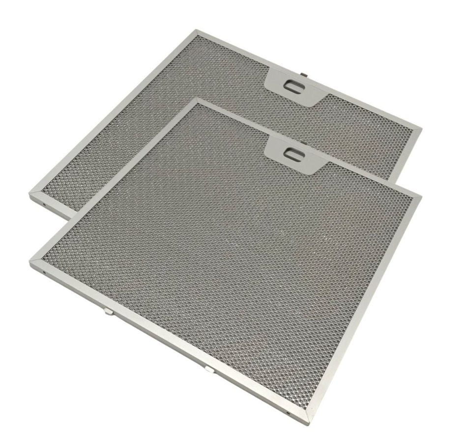 Range Hood Grease Filter - Two Pack Compatible With GE Part Number wb02x24872 - Size: 11-7/8 x 11-7/8 inches