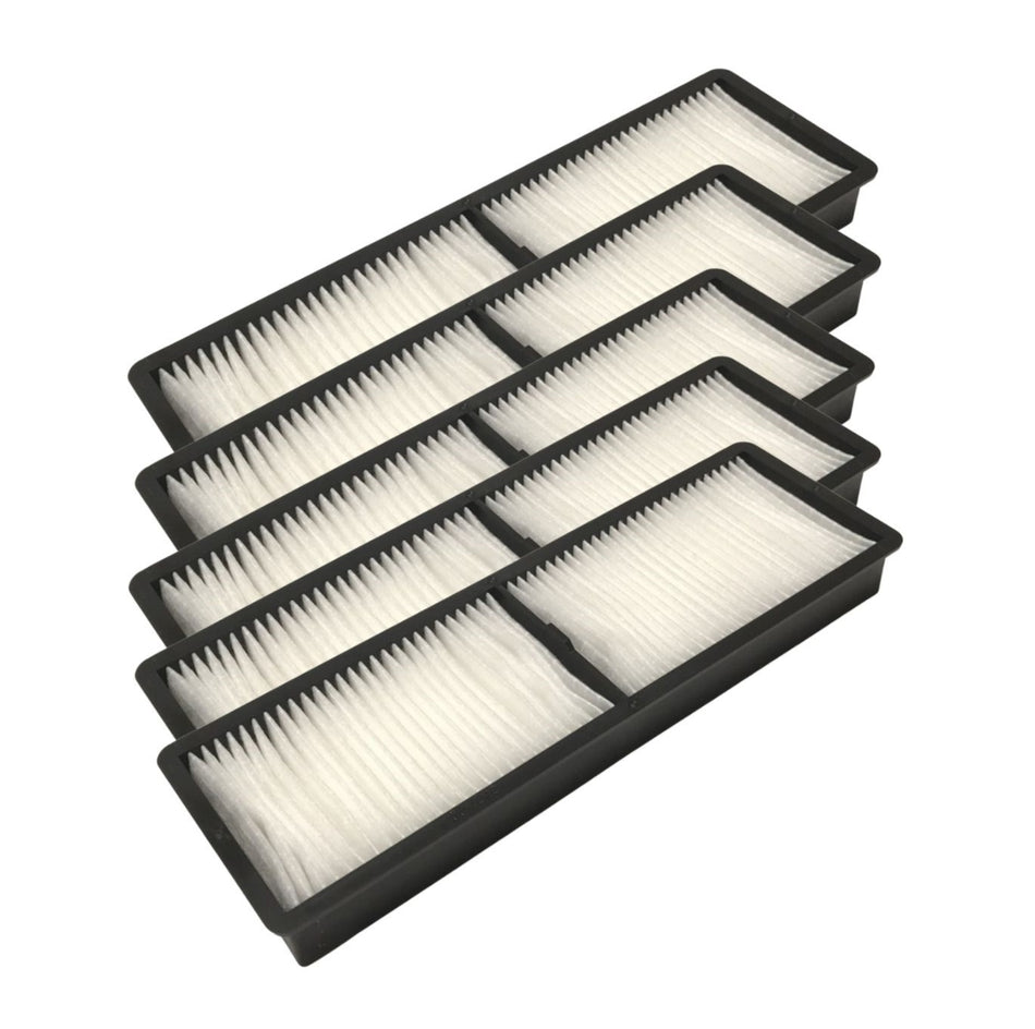 Projector Air Filter - 5 Pack Compatible With Epson Model Numbers PowerLite Home Cinema 5020 UB, 5020UB, 5020UBe, 5025UB