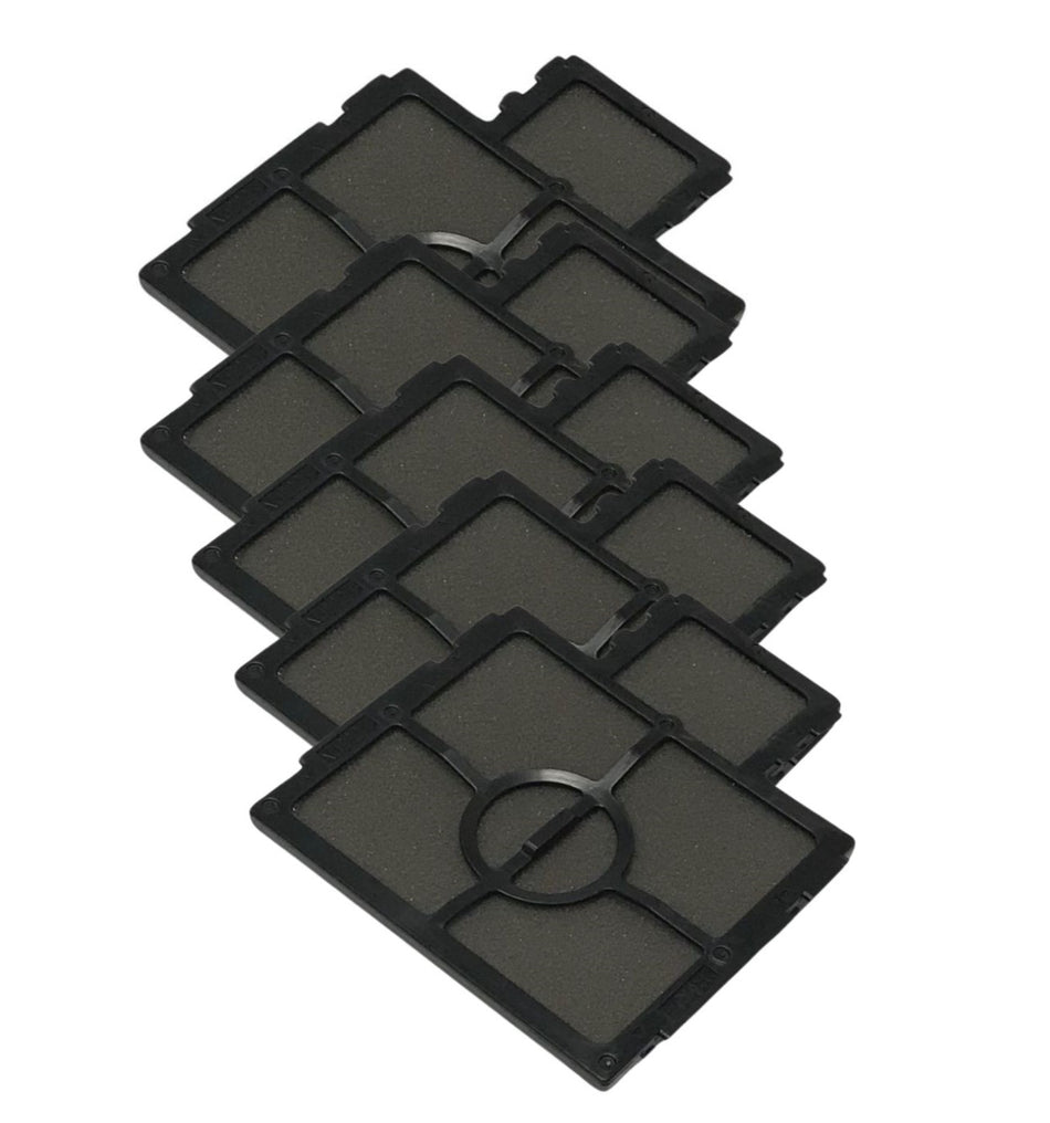 Projector Air Filter - 5 Pack Compatible With Epson Model Numbers CPX251, CP-X251, CPX255, CP-X255, CPX256, CP-X256