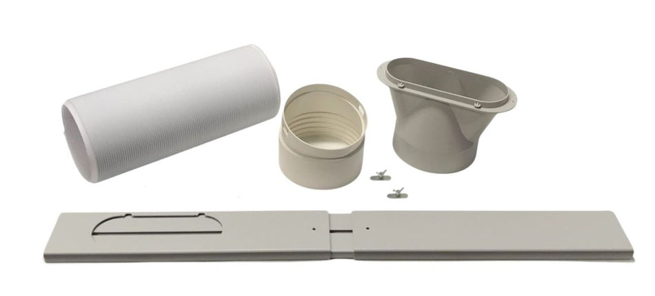 Air Conditioner AC Window Kit Compatible With Delonghi Model Numbers PACAN130HPESLG3A, PACAN130HPESWH3A