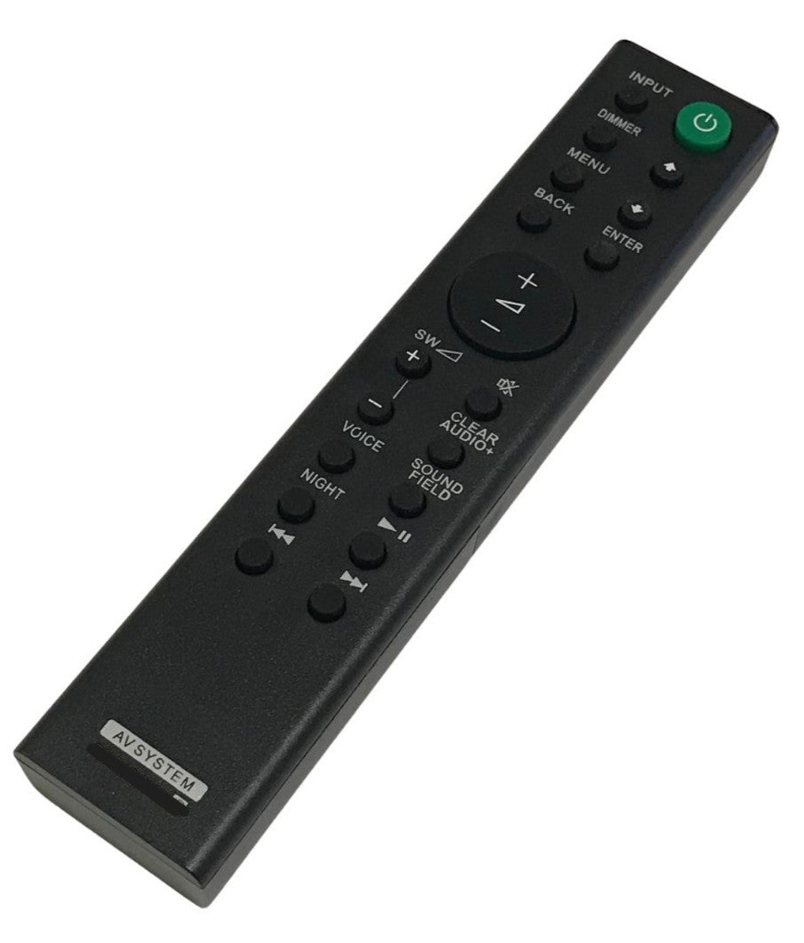 Remote Control Compatible With Sony Model Numbers HT-RT40, SACT390, SA-CT390, SAWCT390, SA-WCT390, SAWRT3, SA-WRT3