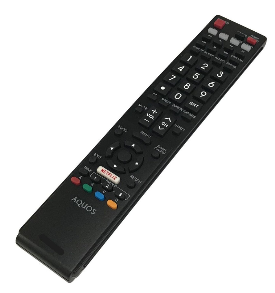Television TV Remote Control Compatible With Sharp Model Numbers LC80LE633UB, LC-80LE633UB, LC80LE642, LC-80LE642