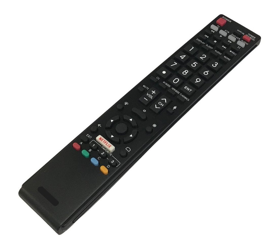 Television TV Remote Control Compatible With Sharp Model Numbers LC80UH30, LC-80UH30, LC80UH30U, LC-80UH30U