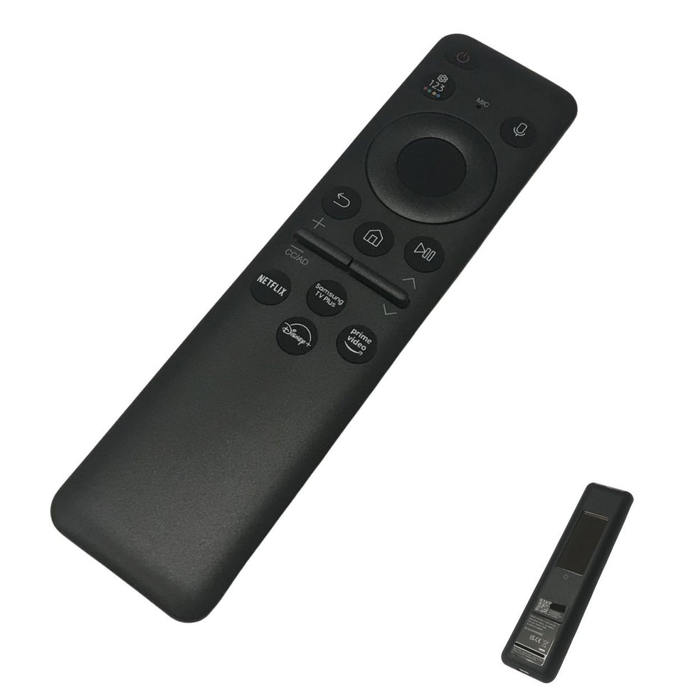 TV Solar Remote Control Compatible With Samsung Model Numbers UN55CU8000B, UN55CU8000BXZA, UN55CU8000D, UN55CU8000DXZA
