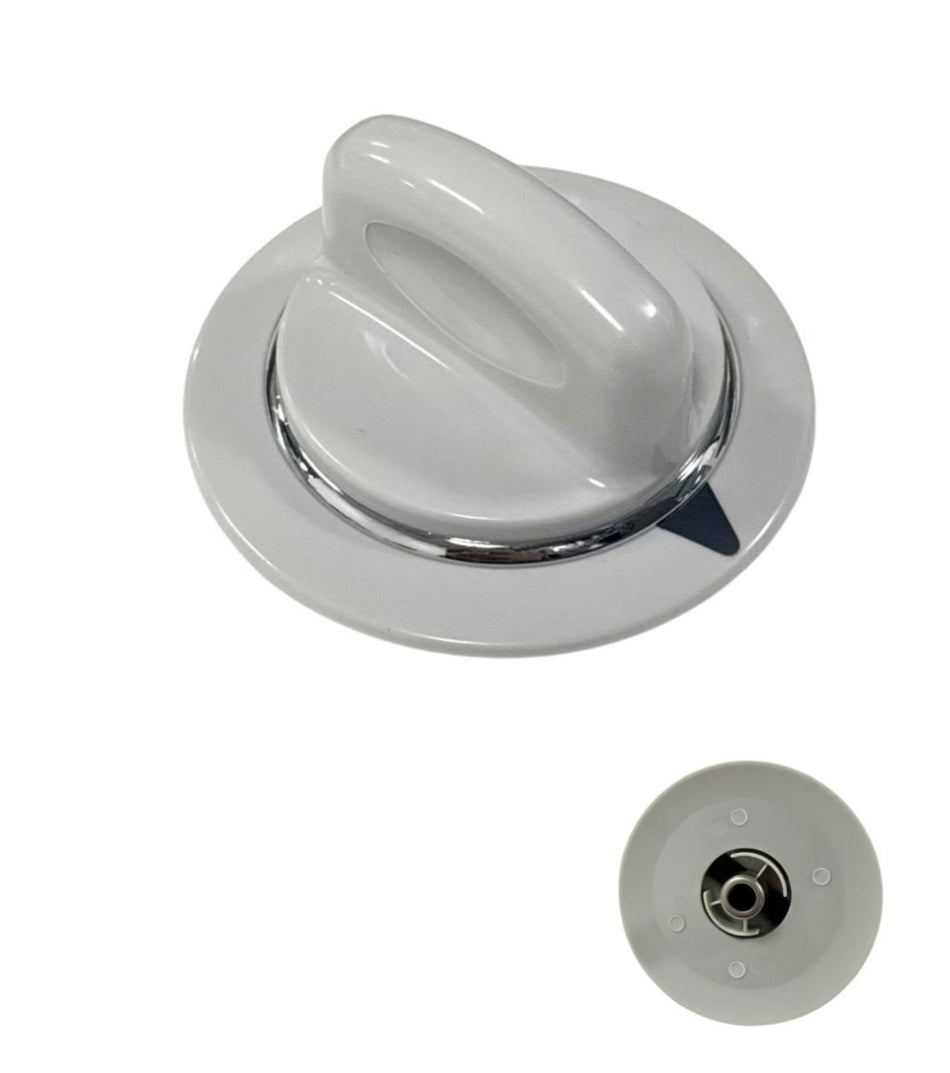 Dryer Drying Cycles Knob - Far Right Side Compatible With GE Model Numbers GTDP300EM0WS, GTDP300EM1WS, GTDP300EM2WS