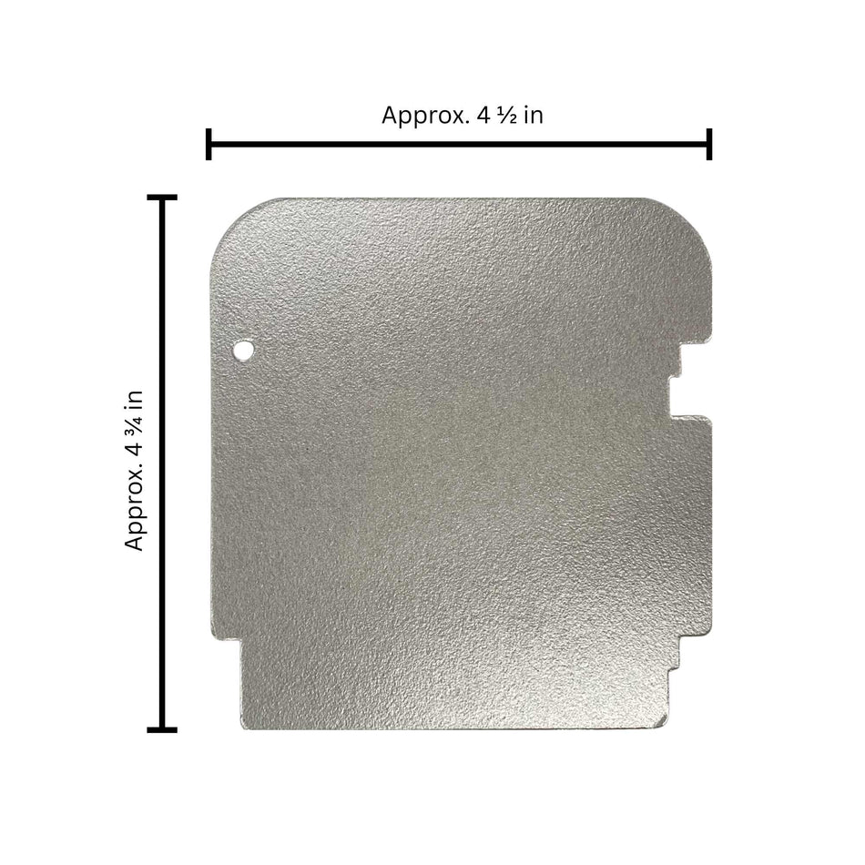 Microwave Waveguide Compatible With Samsung Model Numbers MS19N7000AS/AA, MS19N7000MO, MS19N7000MO/AA