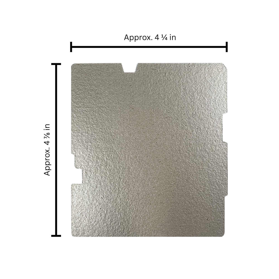 Microwave Waveguide Compatible With Sharp Model Numbers R-510BK, R530AW, R-530AW, R530BK, R-530BK