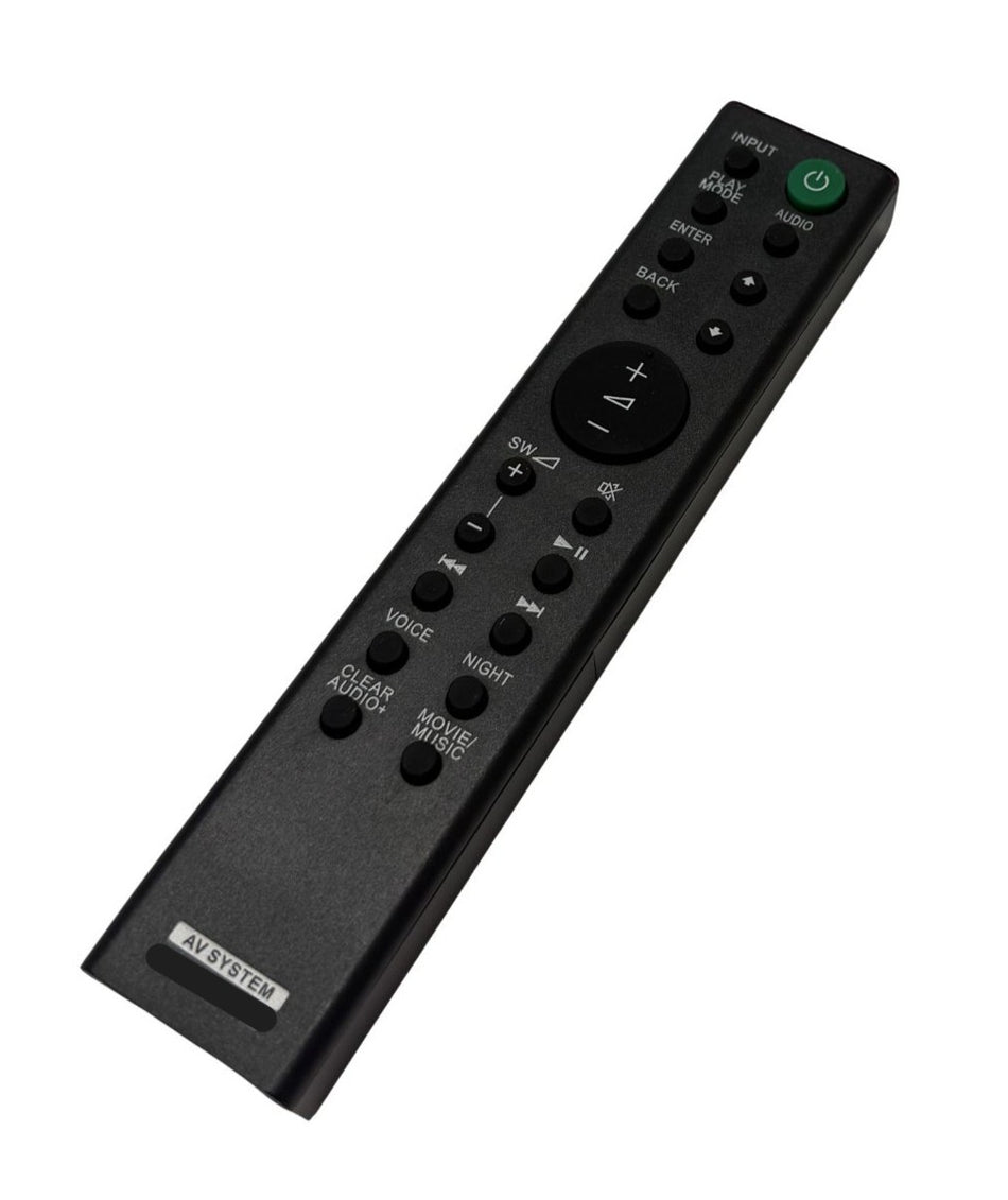 Soundbar Remote Control Compatible With Sony Model Numbers SACT291, SA-CT291, SAWCT290, SA-WCT290, SAWCT291, SA-WCT291