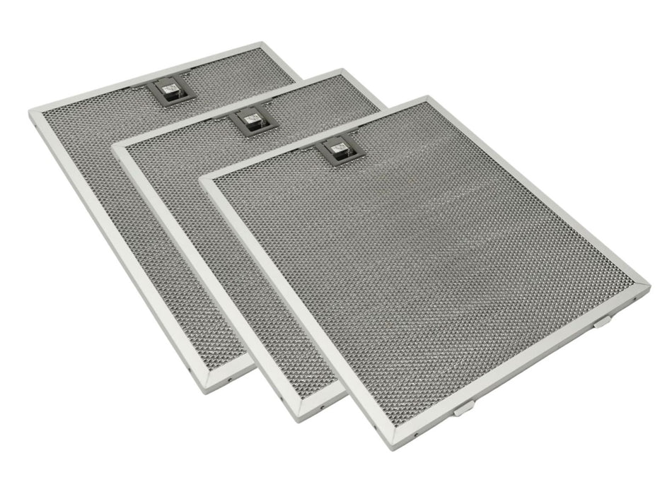 Range Hood Grease Filter - Three Pack - Compatible With Frigidaire Model Numbers FHWC3655LSA, FHWC3055LSA