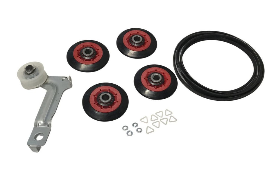 Dryer Repair Kit Compatible With Whirlpool Model Numbers WED8500BR0, WED8500BW0, WED8600YW0, WED8600YW1, WED8600YW2