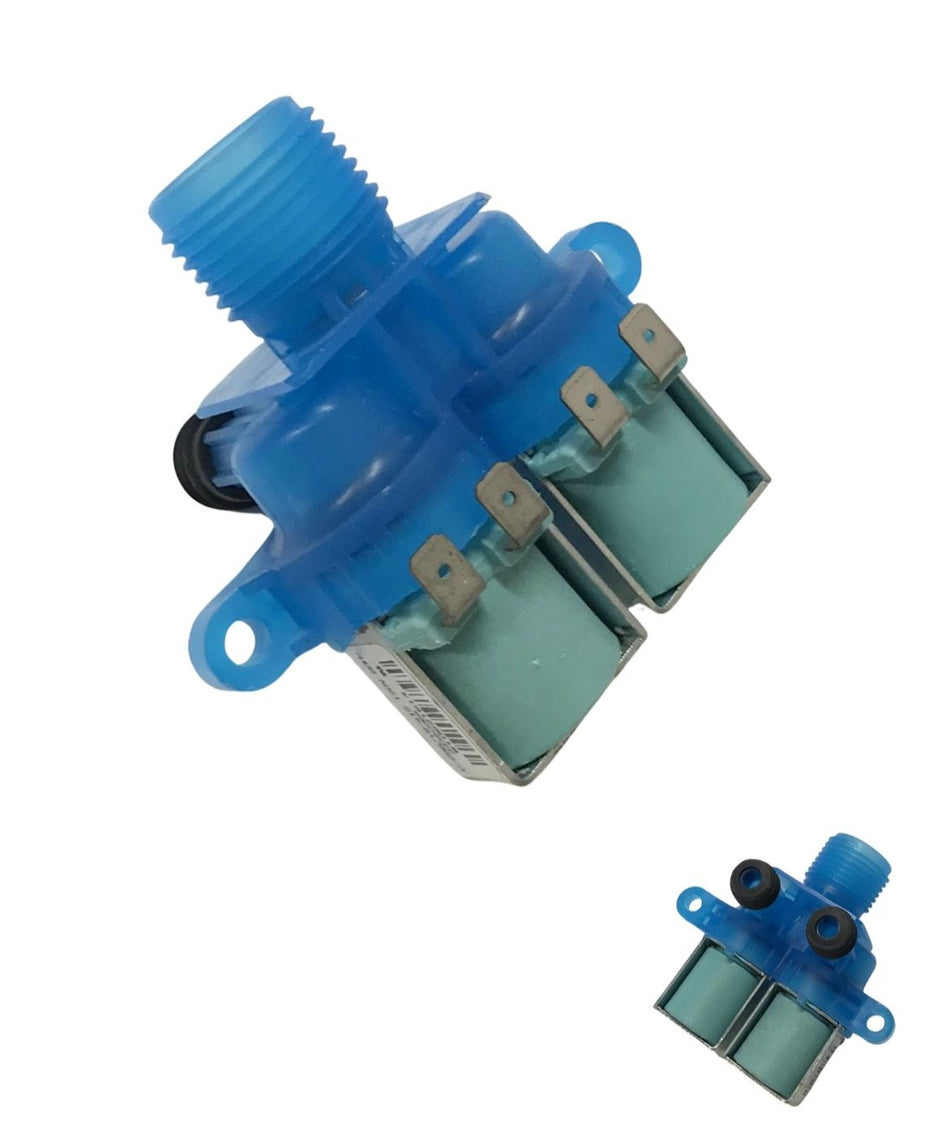 Washing Machine Inlet Valve - Cold Compatible With Whirlpool Model Numbers WTW5700XW1, WTW5700XW2, WTW5700XW3