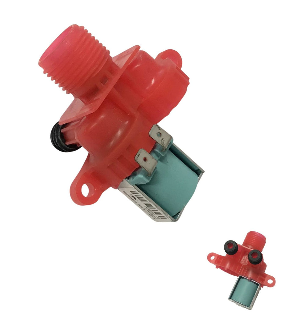 Washing Machine Inlet Valve - Hot Compatible With Whirlpool Model Numbers 7MWTW5550YW1, 7MWTW5550YW2, 7MWTW5560YW0