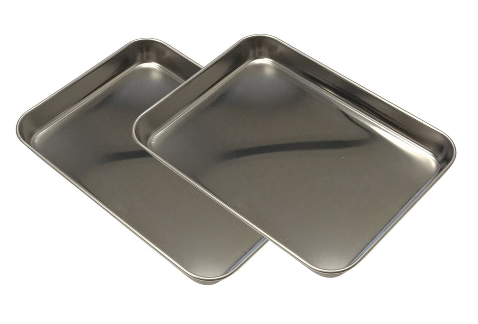 Toaster Oven Pan - Two Pack Compatible With Whirlpool Model Numbers MMMF8030PZ, WOEC7030PZ, WOEC5030LZ, WOC75EC0HS