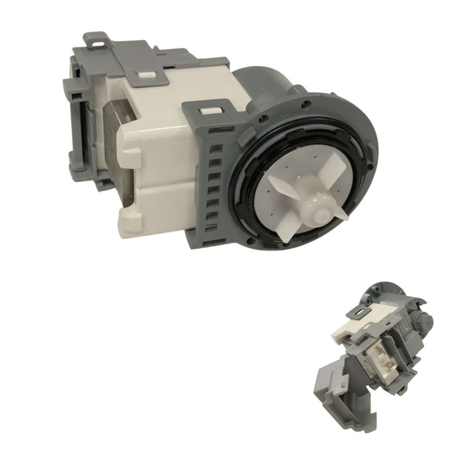 Washing Machine Drain Pump Motor Compatible With Samsung Model Numbers WF50A8600AE, WF50A8600AE/US, WF50A8600AV