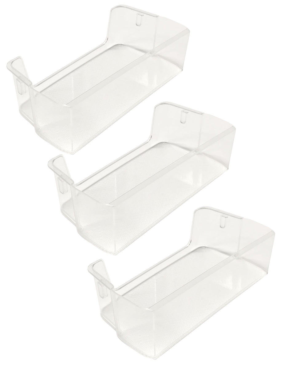 Refrigerator Right Door Bin - Three Pack Compatible With Samsung Model Numbers RF27T5201SG/AA, RF27T5241SG
