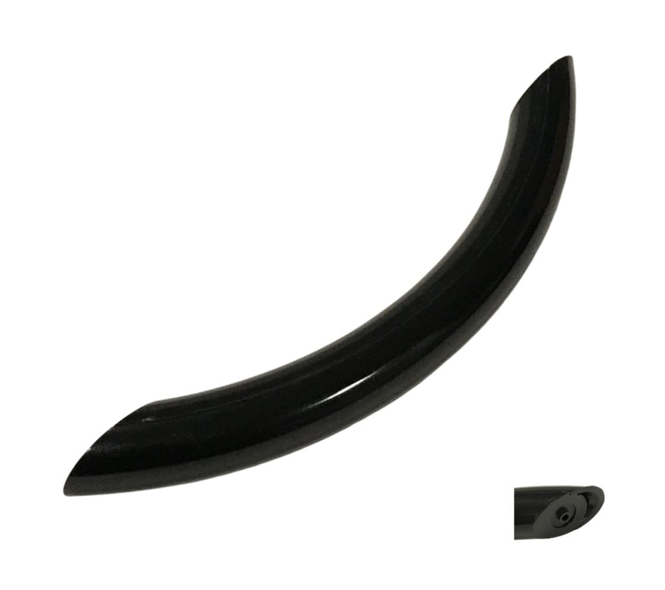Microwave Black Door Handle Compatible With Whirlpool Model Numbers YKHMS147HWH2, YMH1150XMS0, YMH1150XMS1, YMH1150XMS2