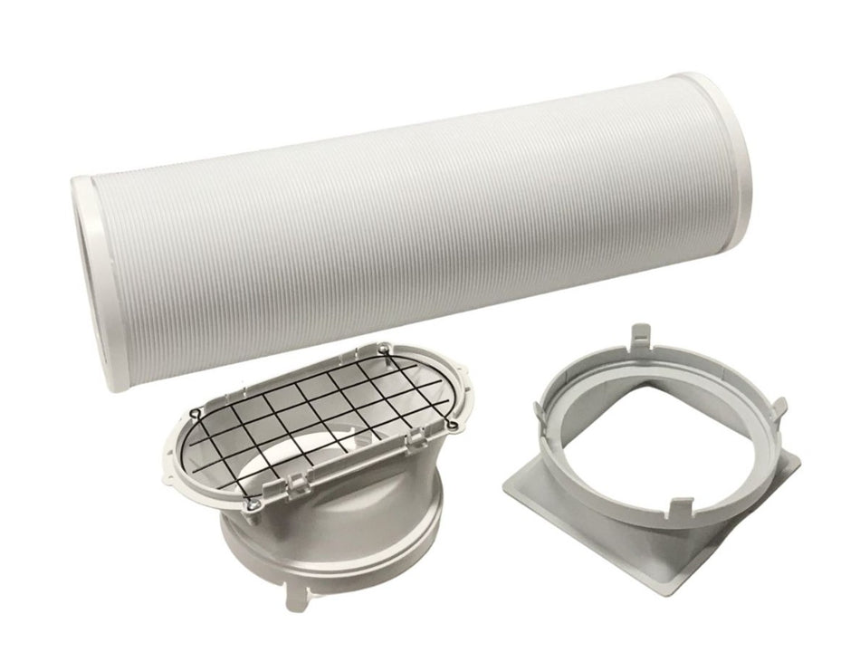 Air Conditioner AC Exhaust Assembly - 8 Feet Compatible With Hisense Model Numbers AP0525CR1W, HAP0825TWD, HAP0824TWD