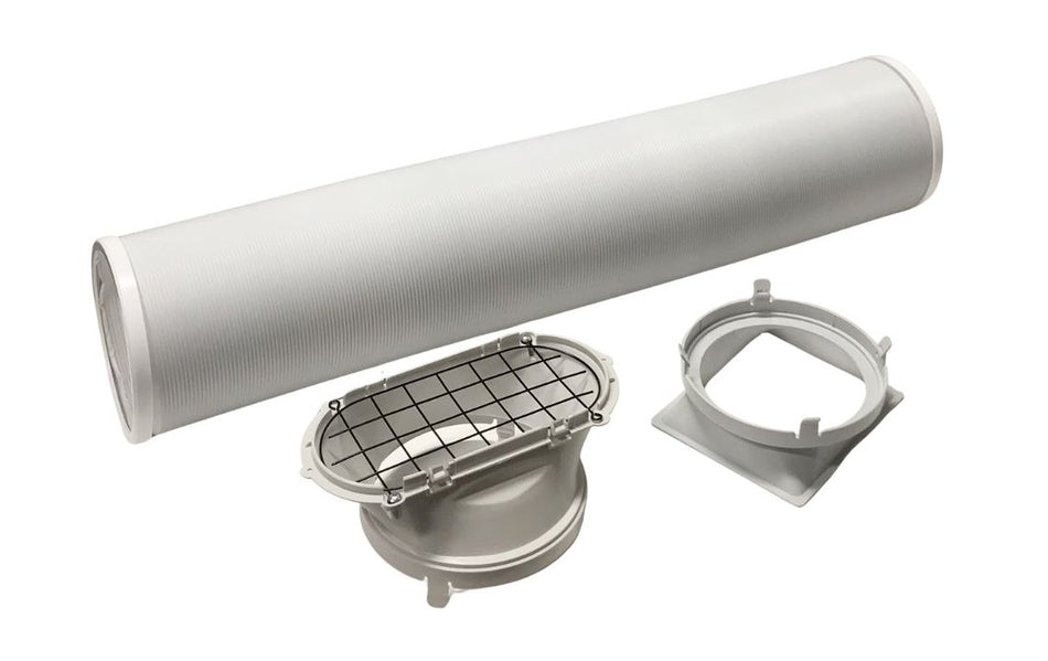 Air Conditioner AC Exhaust Assembly - 15 Feet Compatible With Hisense Model Numbers AP14CR1WG, AP0821CR1W, AP1021HR1GD