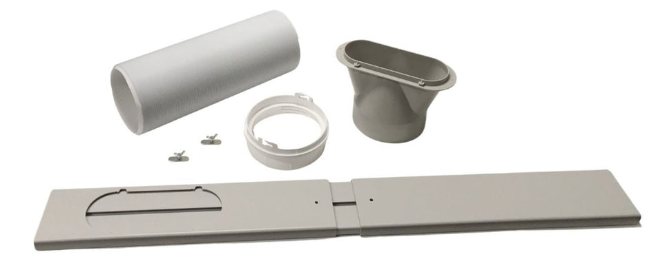 Air Conditioner AC Window Kit Compatible With Delonghi Model Numbers PACC120, PACC120E, PACCT90, PACWE125