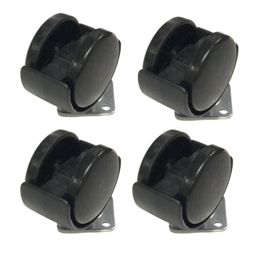 Air Conditioner AC Caster XL Wheel - 4 Pack Compatible With Danby Model Numbers DPA100CB7WDB, DPAC7099, DPA140CB1WDB